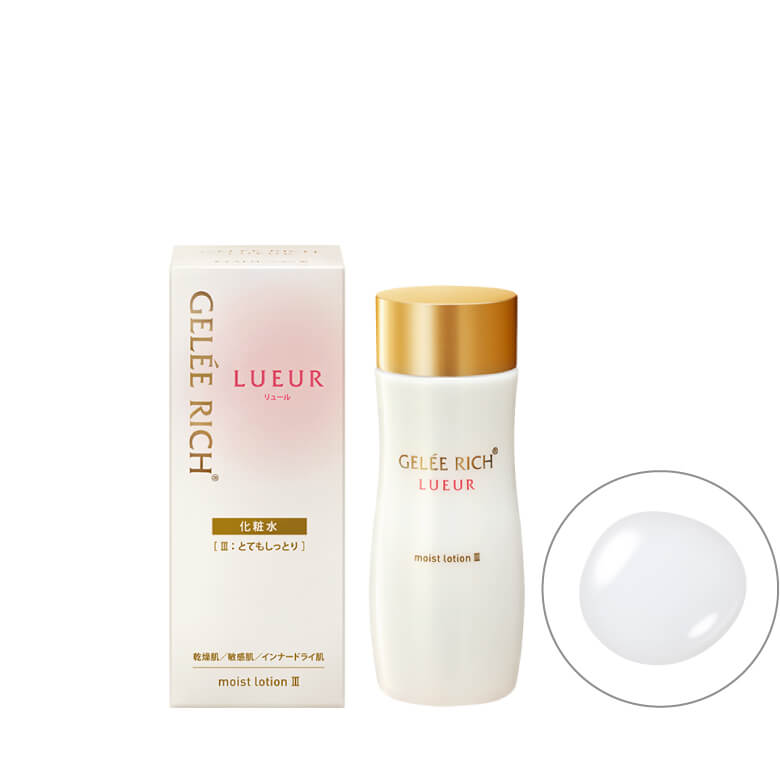 ジュレリッチリュール 化粧水＋乳液 モイストローション Ⅲ | 全薬工業のエイジングケアブランド